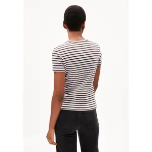 T-shirt da donna ARMEDANGELS Kardaa Stripes image-3