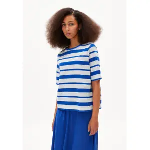 Camiseta de mujer ARMEDANGELS Finiaa Block Stripes image-1