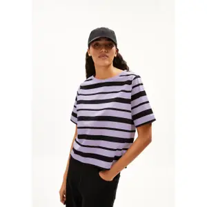 Camiseta de mujer ARMEDANGELS Finiaa Block Stripes image-1