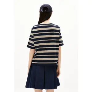 T-shirt da donna ARMEDANGELS Finiaa Block Stripes image-3