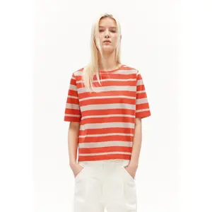 T-shirt da donna ARMEDANGELS Finiaa Block Stripes image-2