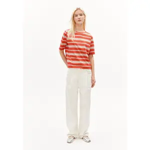 T-shirt da donna ARMEDANGELS Finiaa Block Stripes image-1