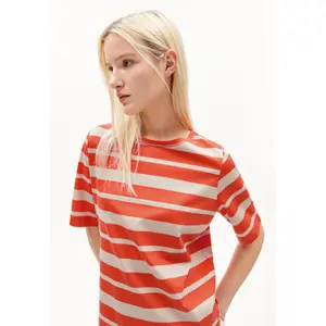 T-shirt da donna ARMEDANGELS Finiaa Block Stripes image-4