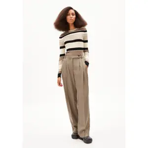 Vrouwentrui ARMEDANGELS Alaania College Stripe image-1