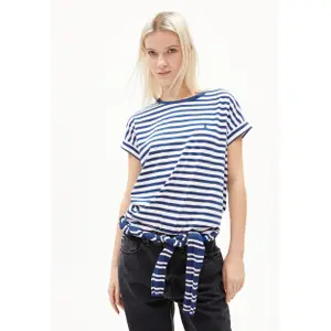 Dames-T-shirt ARMEDANGELS Idaara Stripes image-1