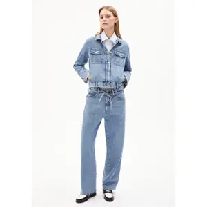 Casaco de ganga feminino ARMEDANGELS Blusonaa image-2