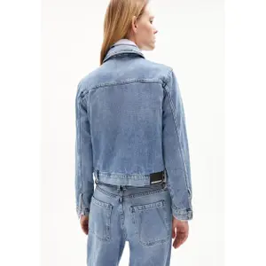 Casaco de ganga feminino ARMEDANGELS Blusonaa image-4