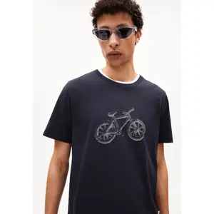 T-shirt ARMEDANGELS Jaames Cloud Bike image-4