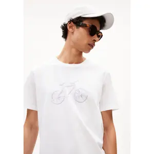 T-shirt ARMEDANGELS Jaames Cloud Bike image-4