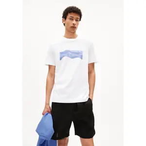 T-shirt ARMEDANGELS Jaames Wavy Clouds image-1