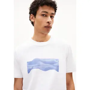 T-shirt ARMEDANGELS Jaames Wavy Clouds image-4