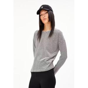 Damska koszulka w paski z długim rękawem ARMEDANGELS Xianaa Lovely image-2