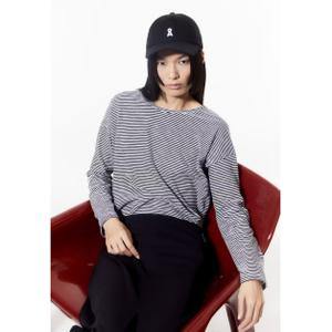 Damska koszulka w paski z długim rękawem ARMEDANGELS Xianaa Lovely image-3