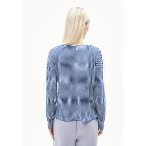 Damska koszulka z długim rękawem ARMEDANGELS Xianaa Lovely Stripes image-3