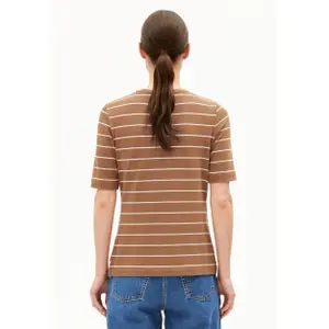 T-Shirt Armedangels Jaanisara Fine Stripe image-3