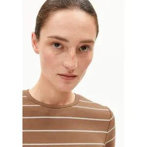 T-Shirt Armedangels Jaanisara Fine Stripe image-4