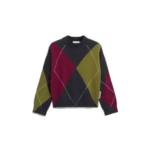 Pull femme ARMEDANGELS Aaelgias Argyle image-0