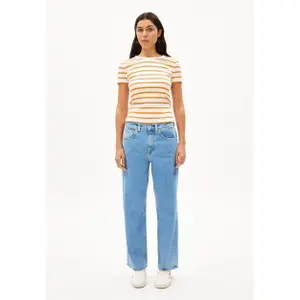 T-shirt de mulher ARMEDANGELS Kardaa Stripes image-1