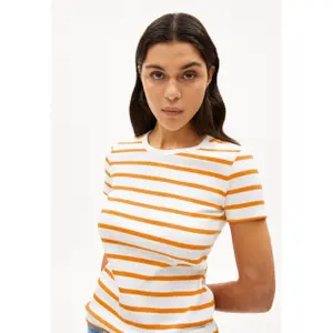 T-shirt de mulher ARMEDANGELS Kardaa Stripes image-4