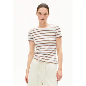 T-shirt de mulher ARMEDANGELS Kardaa Stripes image-2
