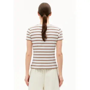 T-shirt de mulher ARMEDANGELS Kardaa Stripes image-3