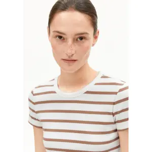 T-shirt de mulher ARMEDANGELS Kardaa Stripes image-4