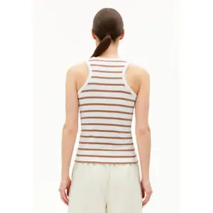 Tampo do tanque feminino ARMEDANGELS Kanitaa Stripes image-3