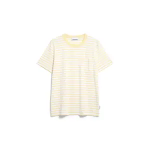 T-shirt z kieszonką ARMEDANGELS Maarkos Stripes image-0