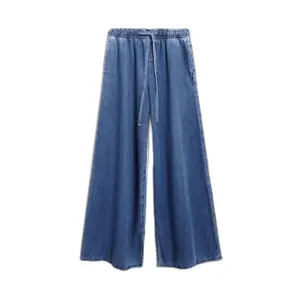 Pantaloni in cotone donna ARMEDANGELS Kelaani