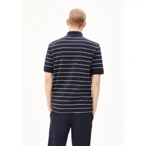 Striped polo shirt ARMEDANGELS Maario image-1