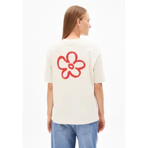 Camiseta de mujer ARMEDANGELS Tarjaa Back Flowaa image-3