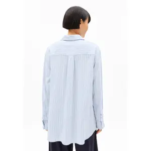 Vrouwenblouse ARMEDANGELS Maalgaa Lino Striped image-3