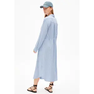 Hemdkleid Damen Armedangels Mathaa Lino Stripes image-2