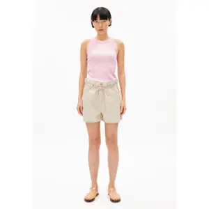 Short denim women’s short-sleeve top ARMEDANGELS Cinziaa image-1