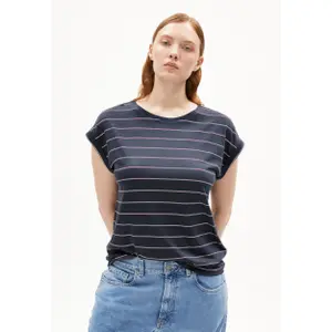 Koszulka damska ARMEDANGELS Jilaana Fine Stripes image-2