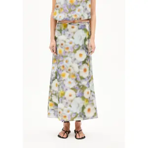 Women's skirt ARMEDANGELS Graatia Green Garden image-1