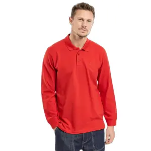 Polo de manga larga de piqué pesado Armor-Lux image-0