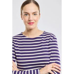 Dámské pruhované dlouhý rukáv tričko Armor-Lux Heritage Bio Gots image-3