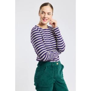 Dámské pruhované dlouhý rukáv tričko Armor-Lux Heritage Bio Gots image-2