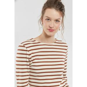 Dámské pruhované dlouhý rukáv tričko Armor-Lux Heritage Bio Gots image-2