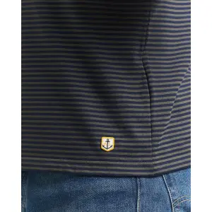 Camiseta de rayas Armor-Lux Heritage Bio Gots image-4