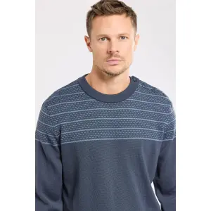 Pullover mit Rundhalsausschnitt Armor-Lux Marin J10 image-3
