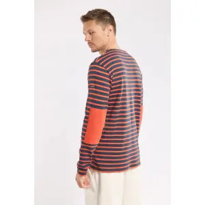 Camiseta de manga larga marinera Armor-Lux Bio Gots image-2