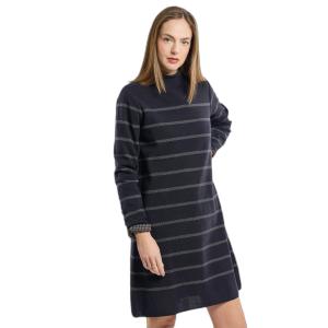 Dames trui jurk met hoge kraag Armor-Lux