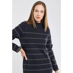 Dames trui jurk met hoge kraag Armor-Lux image-4