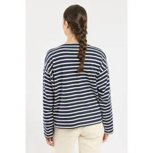 Camiseta de manga larga de rayas para mujer Armor-Lux Heritage Bio Gots image-2