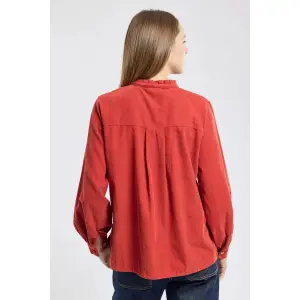 Women's velvet blouse Armor-Lux Heritage image-3