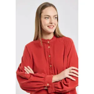 Women's velvet blouse Armor-Lux Heritage image-4