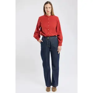 Women's velvet blouse Armor-Lux Heritage image-2