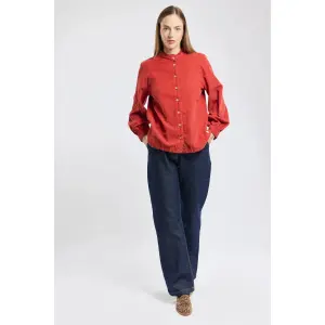 Women's velvet blouse Armor-Lux Heritage image-1